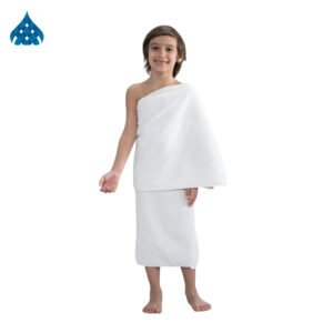 Children's Ihram Set for Hajj and Umrah in Small, Medium, and Large Sizes